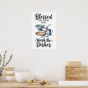 Funny Quote Kitchen Poster
