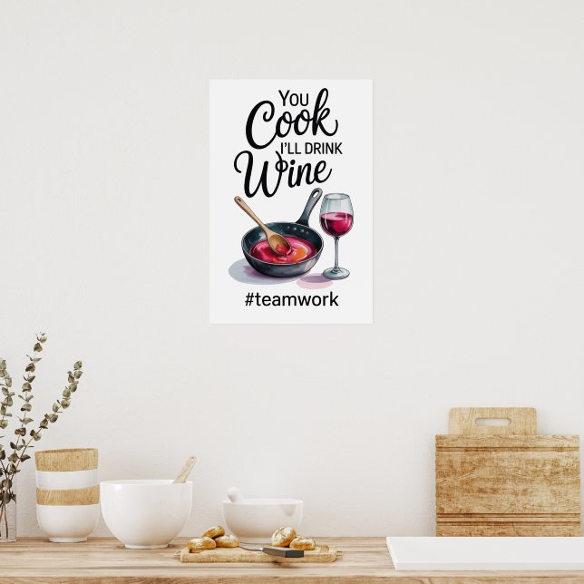 Funny Quote Kitchen Poster (Kitchen)