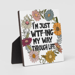 Funny Quote Life Sayings Mum Dad Parenthood Plaque