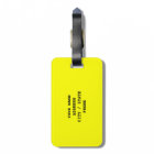 Funny quote luggage tag for bags and suitcases