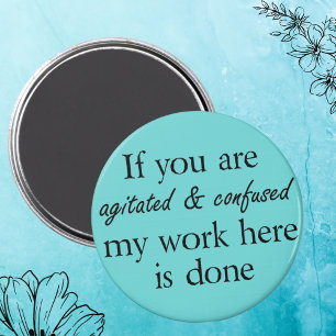 Funny quote magnets joke novelty humor gifts