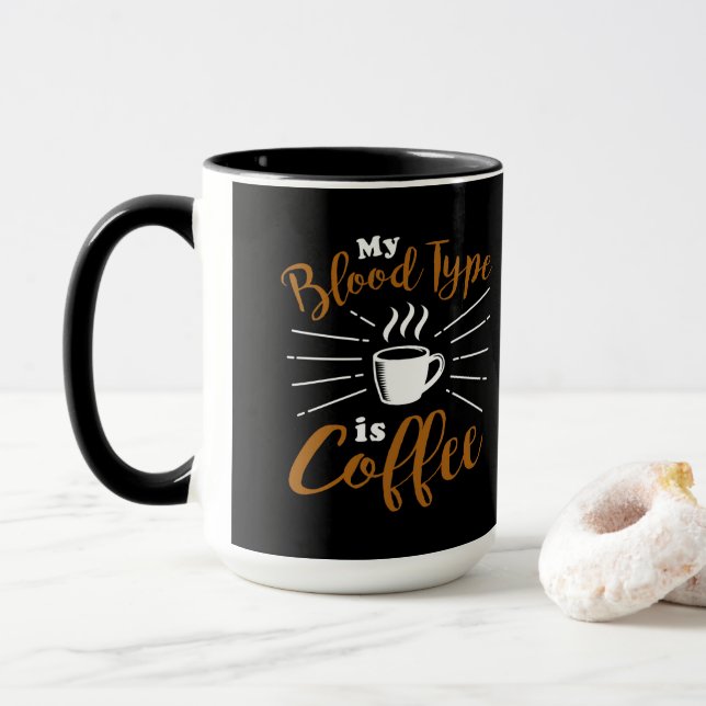 Funny Quote Mug (With Donut)