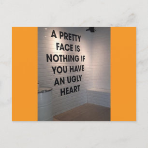 funny quote postcard