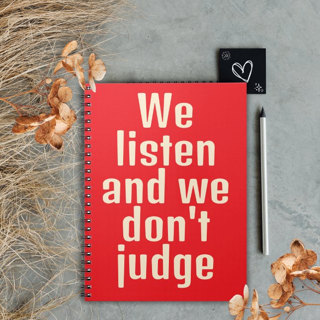 Funny quote red notebook (Creator Uploaded)