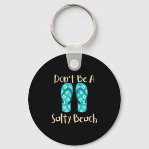 Funny Quote Summer Vacation Vacay Mode Beach Sanda Key Ring