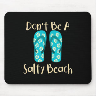 Funny Quote Summer Vacation Vacay Mode Beach Sanda Mouse Mat