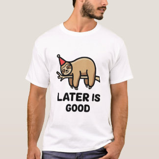 Funny Quote T-Shirt with Minimal Icon