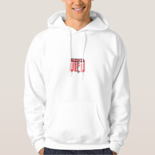 funny quotes died red Flower plants Hoodie