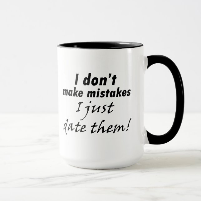 Funny quotes gifts for women joke humour coffeecup mug (Right)