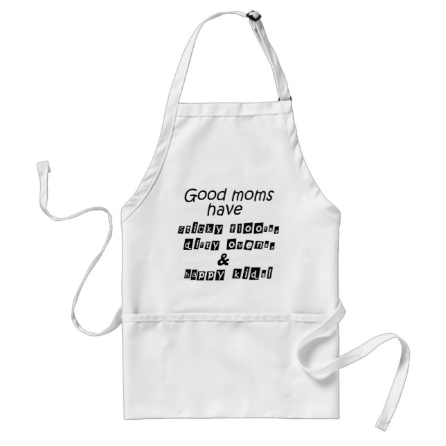Funny quotes gifts unique Mothers Day gift aprons (Front)