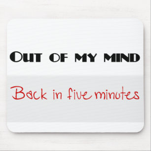 Funny quotes mouse mat