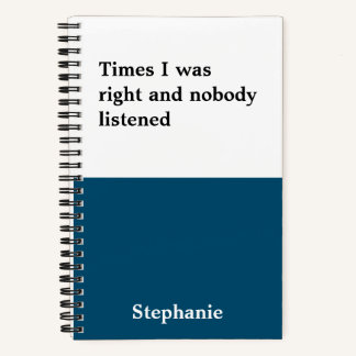 Funny quotes Notebook
