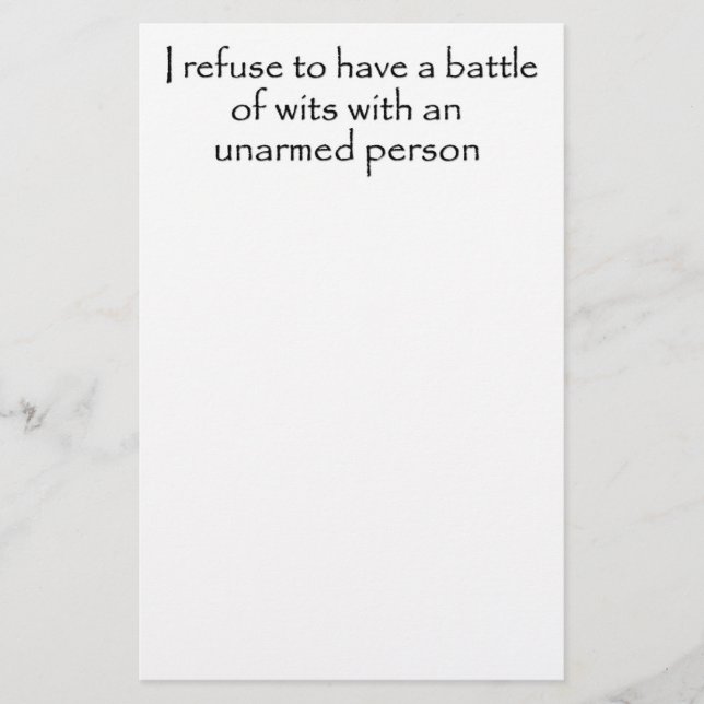 Funny quotes stationary gifts birthday gift ideas stationery (Front)