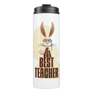 Funny Rabbit Best Teacher Thermal Tumbler