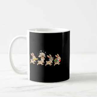Funny Rabbit Bunny Back To School Teacher Student Coffee Mug