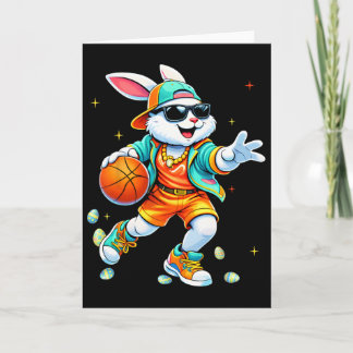 Funny Rabbit Bunny Sketll Easter Men Boy Kid Toddl Card