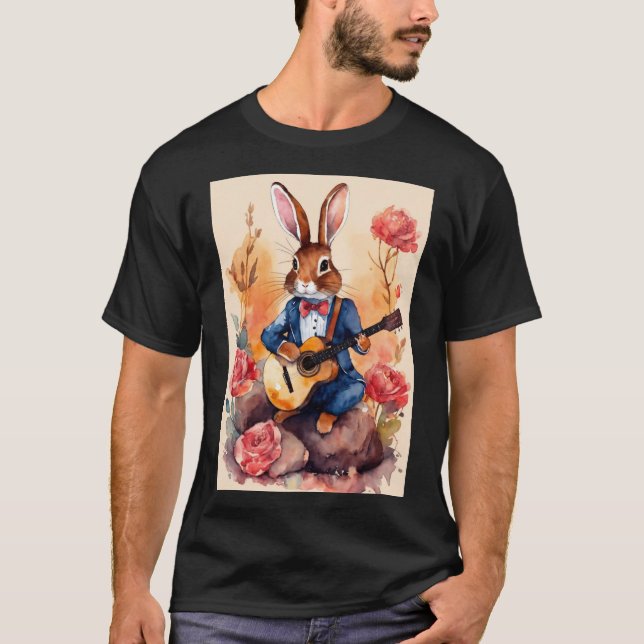 Funny Rabbit  T-Shirt (Front)