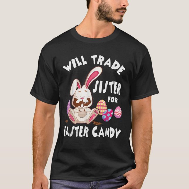 Funny Rabbit T Sister Nurse Egg Candy Tee (Front)