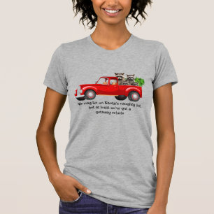 Funny Raccoon Animal Christmas Shirt 