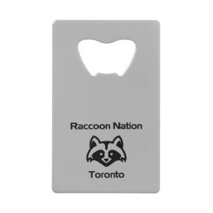 Funny Raccoon Nation Toronto Light-Monotone