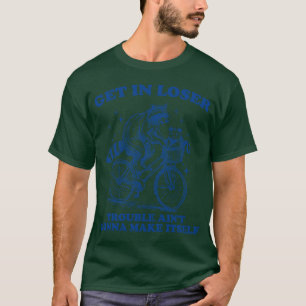 Funny Raccoon & Opossum Meme Shirt, Trendy Gift fo T-Shirt