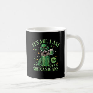 Funny Raccoon St. Patrick’s Day Shenanigans Mug