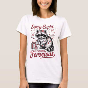Funny Raccoon Valentine T-Shirt