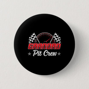 Funny Race Car Birthday Party Racing Family Granda 6 Cm Round Badge