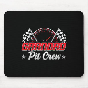 Funny Race Car Birthday Party Racing Family Granda Mouse Mat