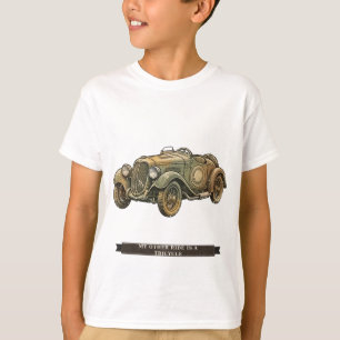 Funny Race Car for Kids T-Shirt