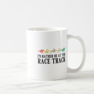 Funny Race Track Horse Racing Gift Men Women Cool  Coffee Mug