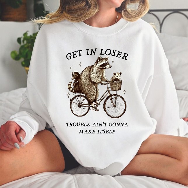Funny racoon and opossum sweatshirt (Creator Uploaded)