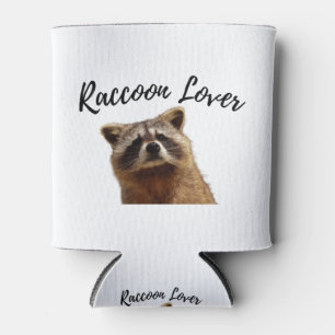 Funny Racoon Can Cooler