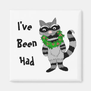 Funny Racoon Magnet