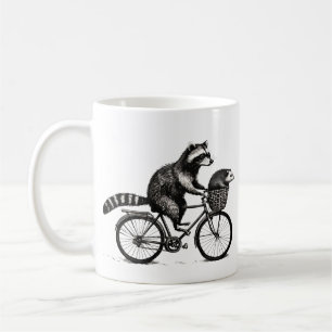 Funny Racoon & Opossum Meme Shirt - Trendy Gift f Coffee Mug