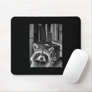 Funny Racoon Selfie Racoon Funny Racoon Mouse Mat