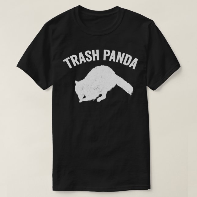 Funny Racoon Trash Panda1 T-Shirt (Design Front)