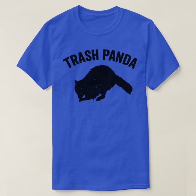 Funny Racoon Trash Panda T-Shirt (Design Front)