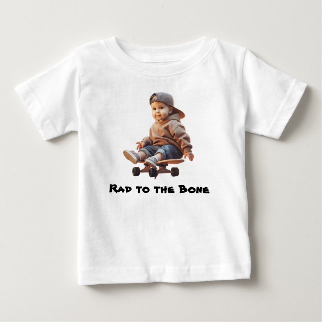 Funny Rad to the Bone T-Shirt (Front)