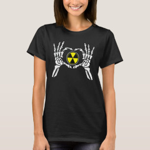 Funny Radioactive Gift For Men Cool Nuclear Biohaz T-Shirt