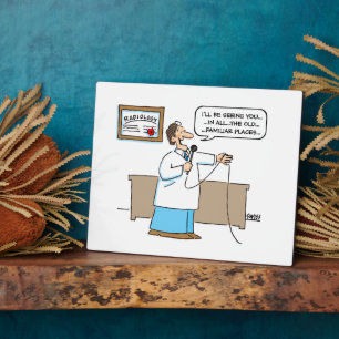 Funny Radiologist Karaoke Cartoon Radiology Office Plaque