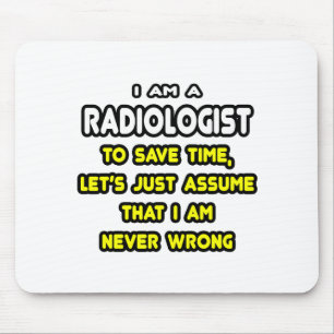 Funny Radiologist T-Shirts and Gifts Mouse Mat