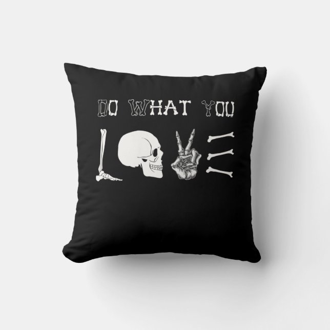 Funny Radiology Xray Skeleton Rad Tech Radiologist Cushion (Front)