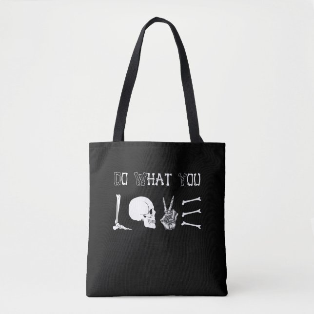 Funny Radiology Xray Skeleton Rad Tech Radiologist Tote Bag (Front)