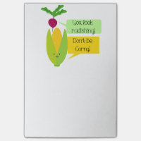 Funny Radish and Corn Vegetable Humour