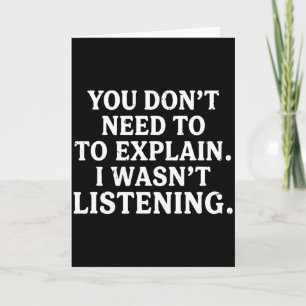 Funny Raising My Mom is So Hard She Doesn't Listen Card