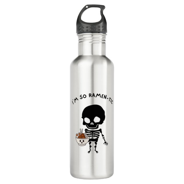 Funny Ramen 710 Ml Water Bottle (Front)