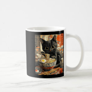 Funny Ramen Cat Noodle Lovers Anime Otaku  Coffee Mug