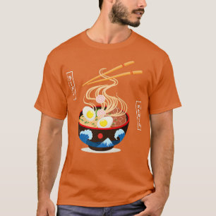 Funny Ramen Pajama Ramen Noodles Pjs Funny Anime 7 T-Shirt
