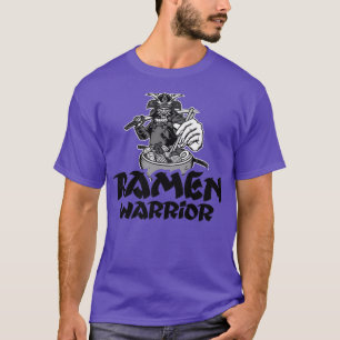 Funny Ramen Warrior, Japanese For Men Women Teen,  T-Shirt